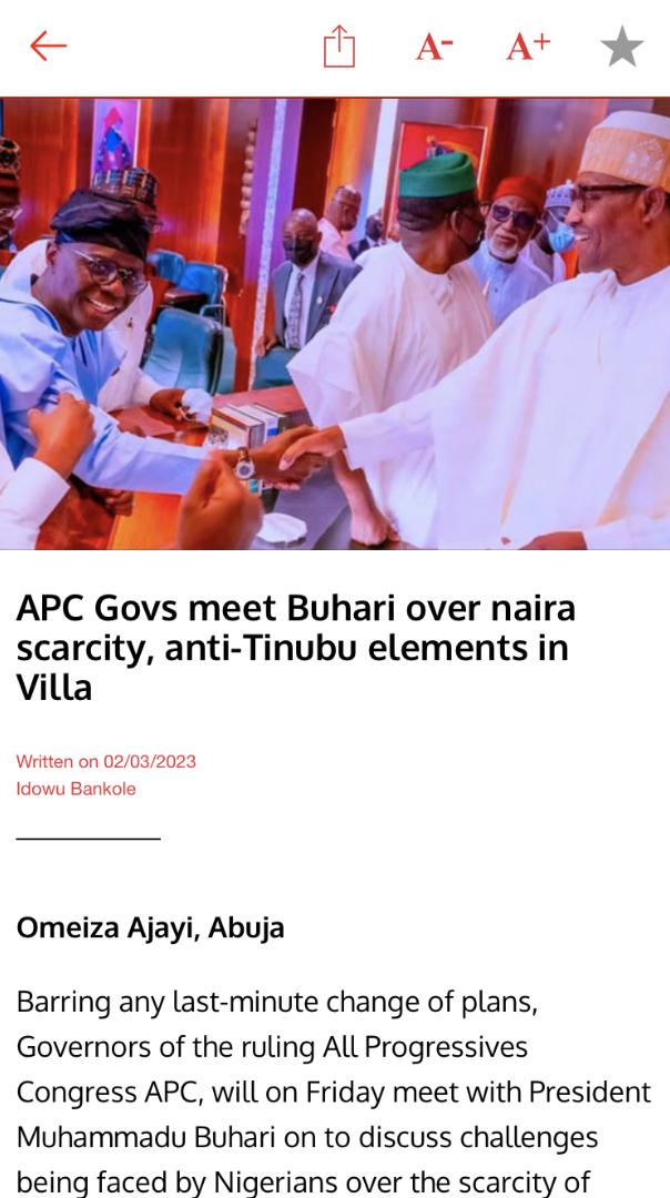 Vanguard news app
