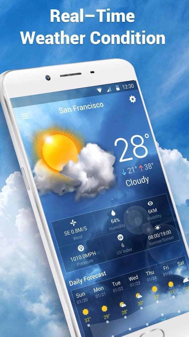 Battery & Transparent Weather