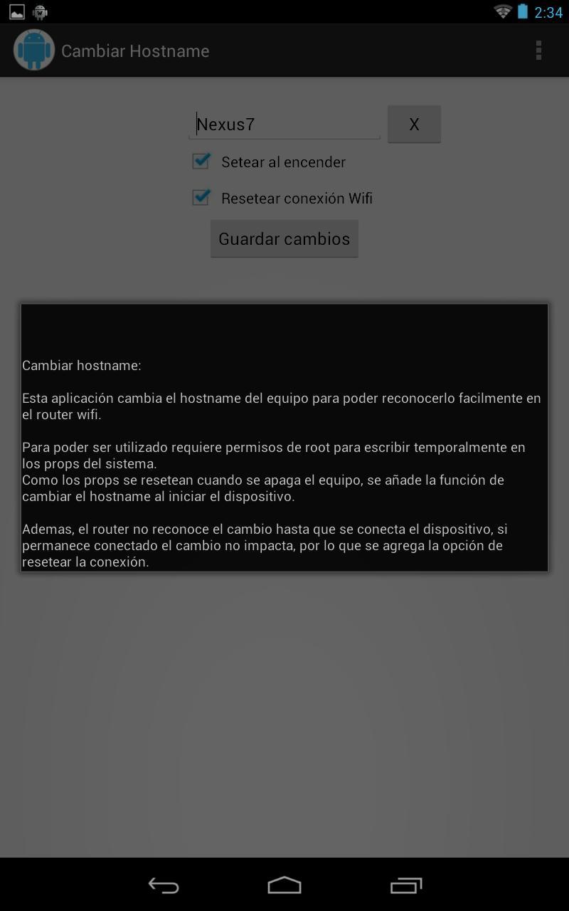 Change Hostname