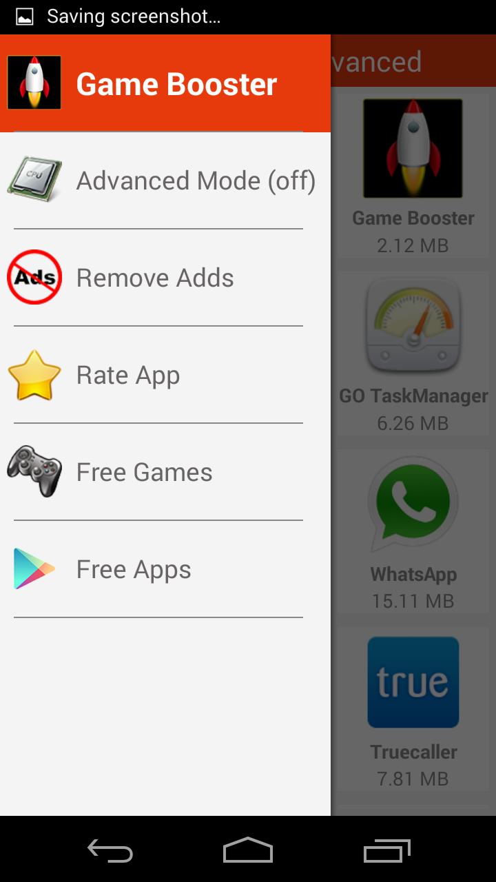 Game Booster Ram Booster