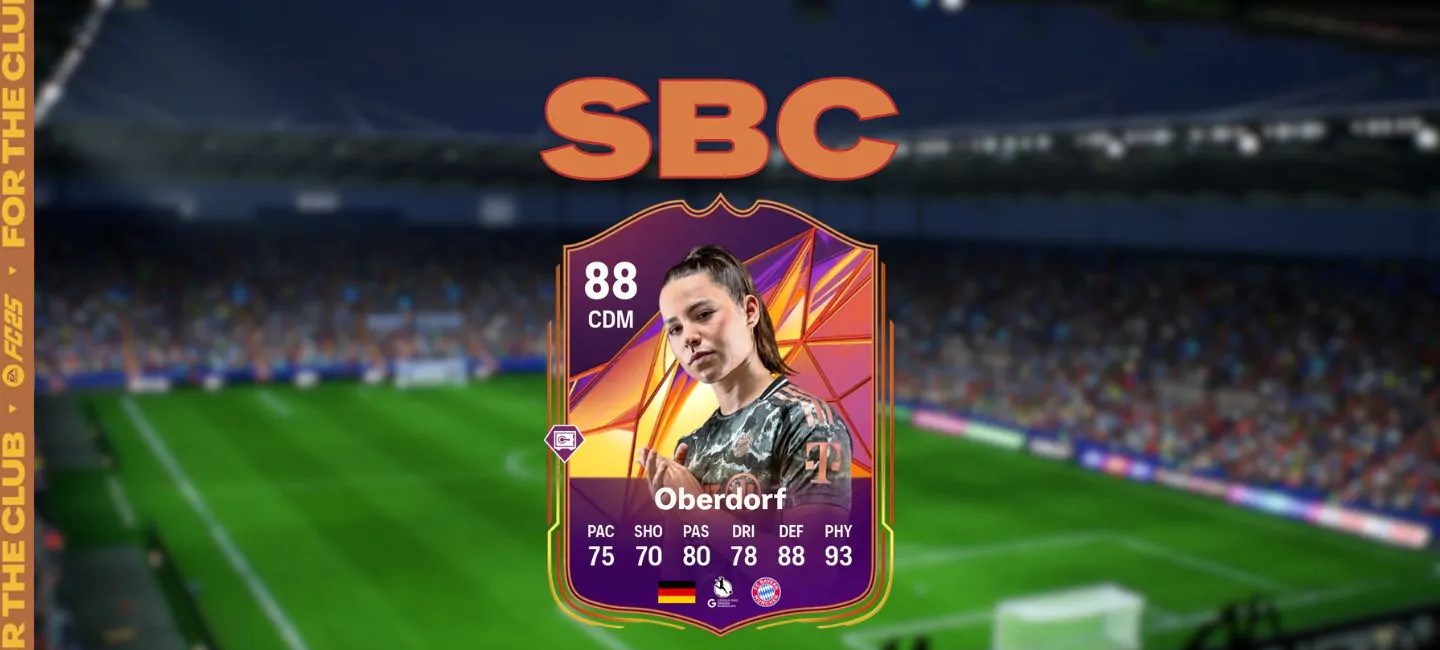 ¿Cómo hacer Lena Oberdorf SBC en EA FC 25 y vale la pena?