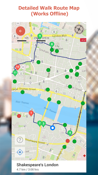 Copenhagen Map and Walks