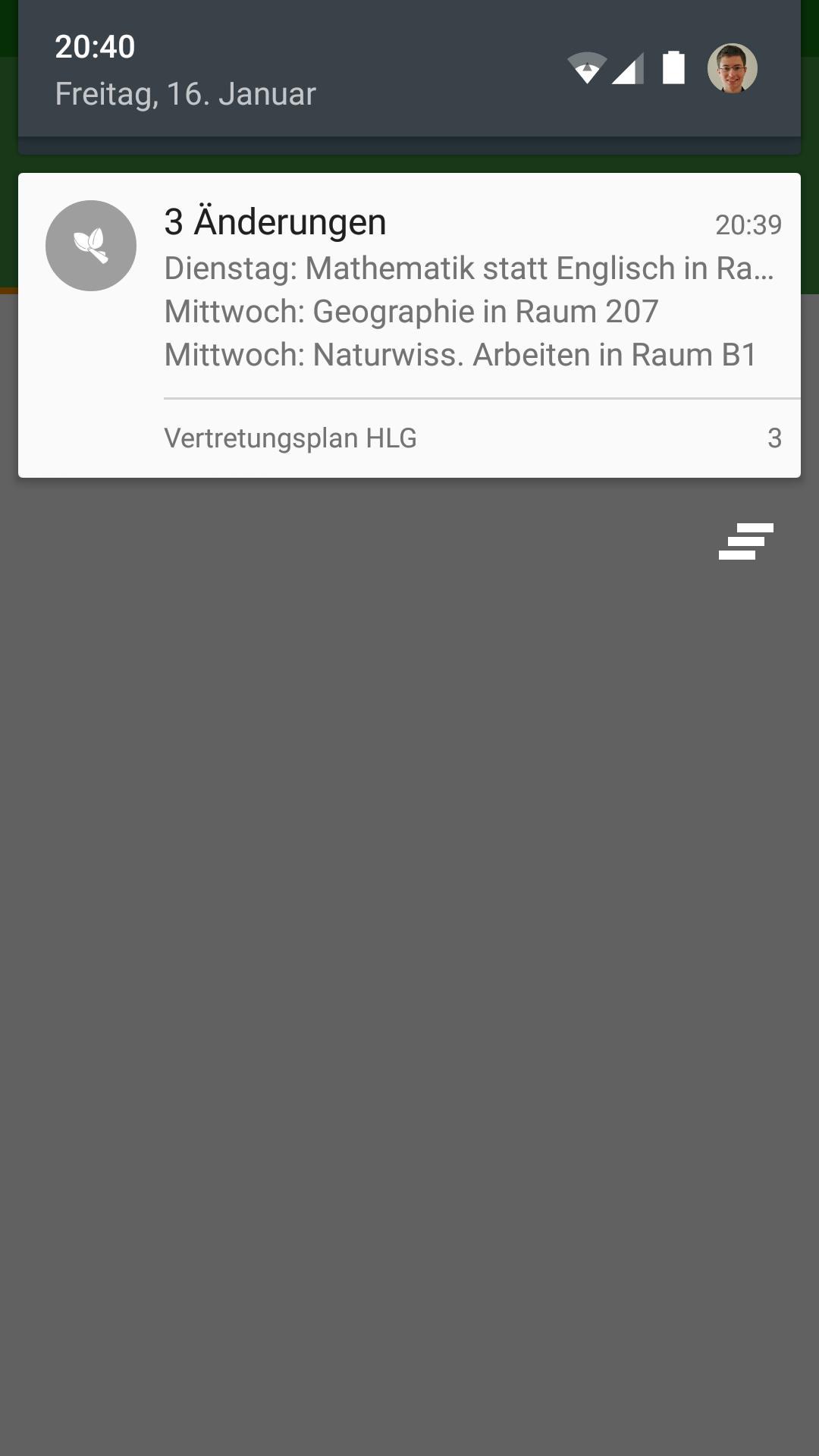 Vertretungsplan HLG