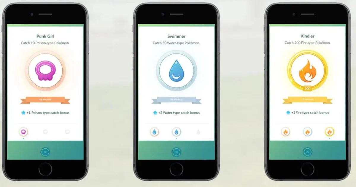 Lista de medallas de Pokémon Go, todas las medallas de platino y el bono de captura explicados
