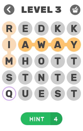 Puzzle Words English