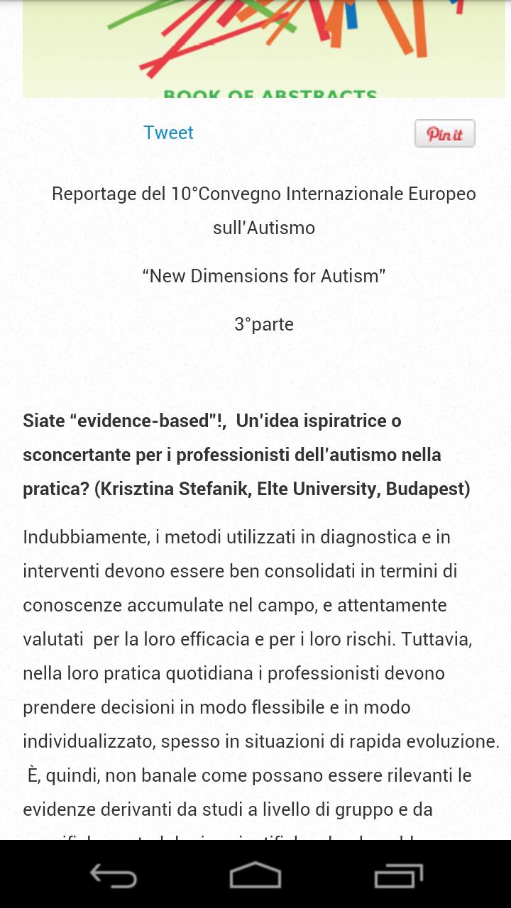 Autismo News