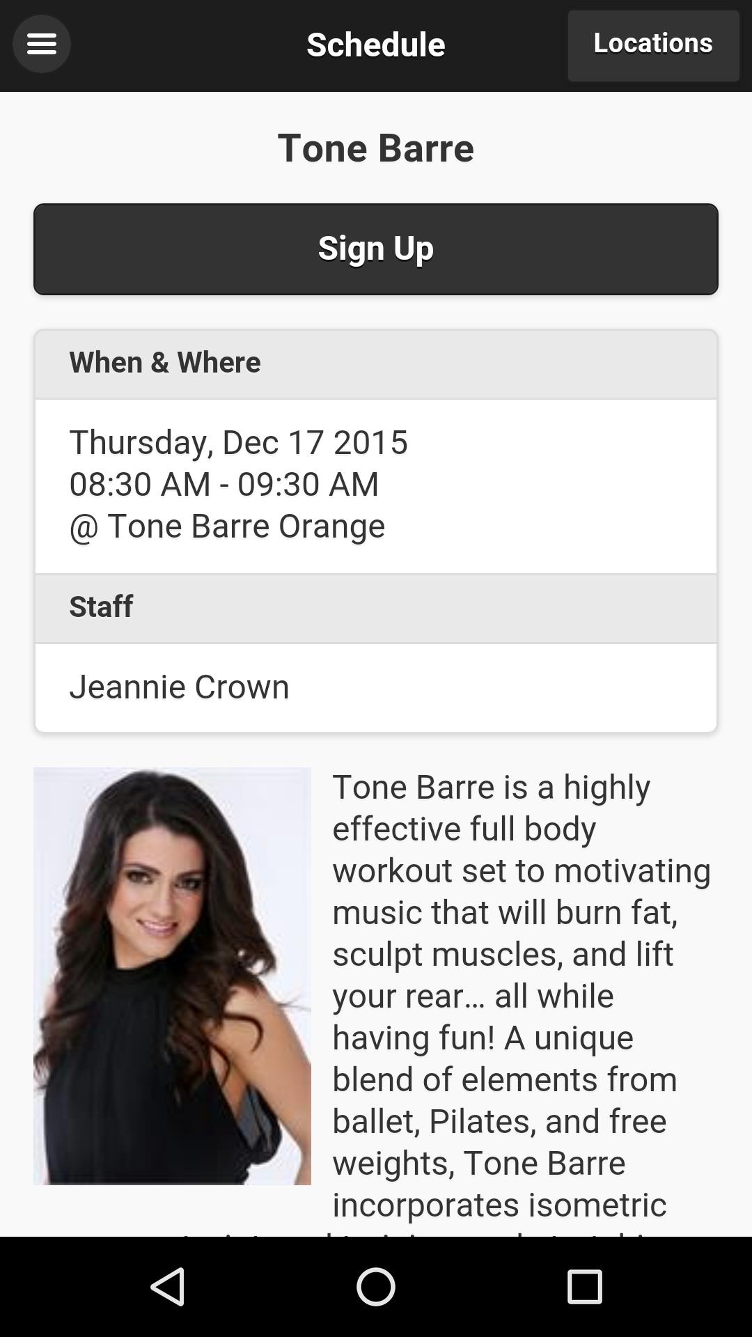 Tone Barre