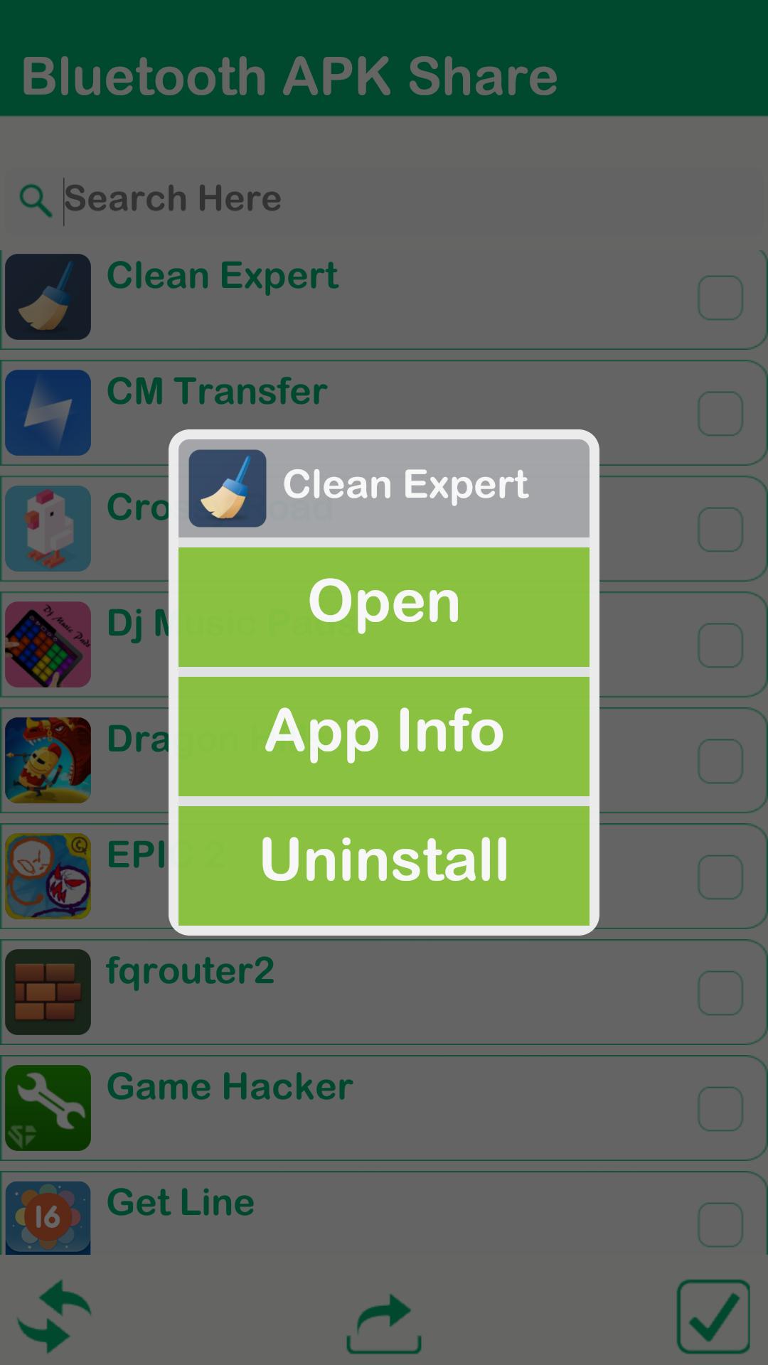 Bluetooth APK Share