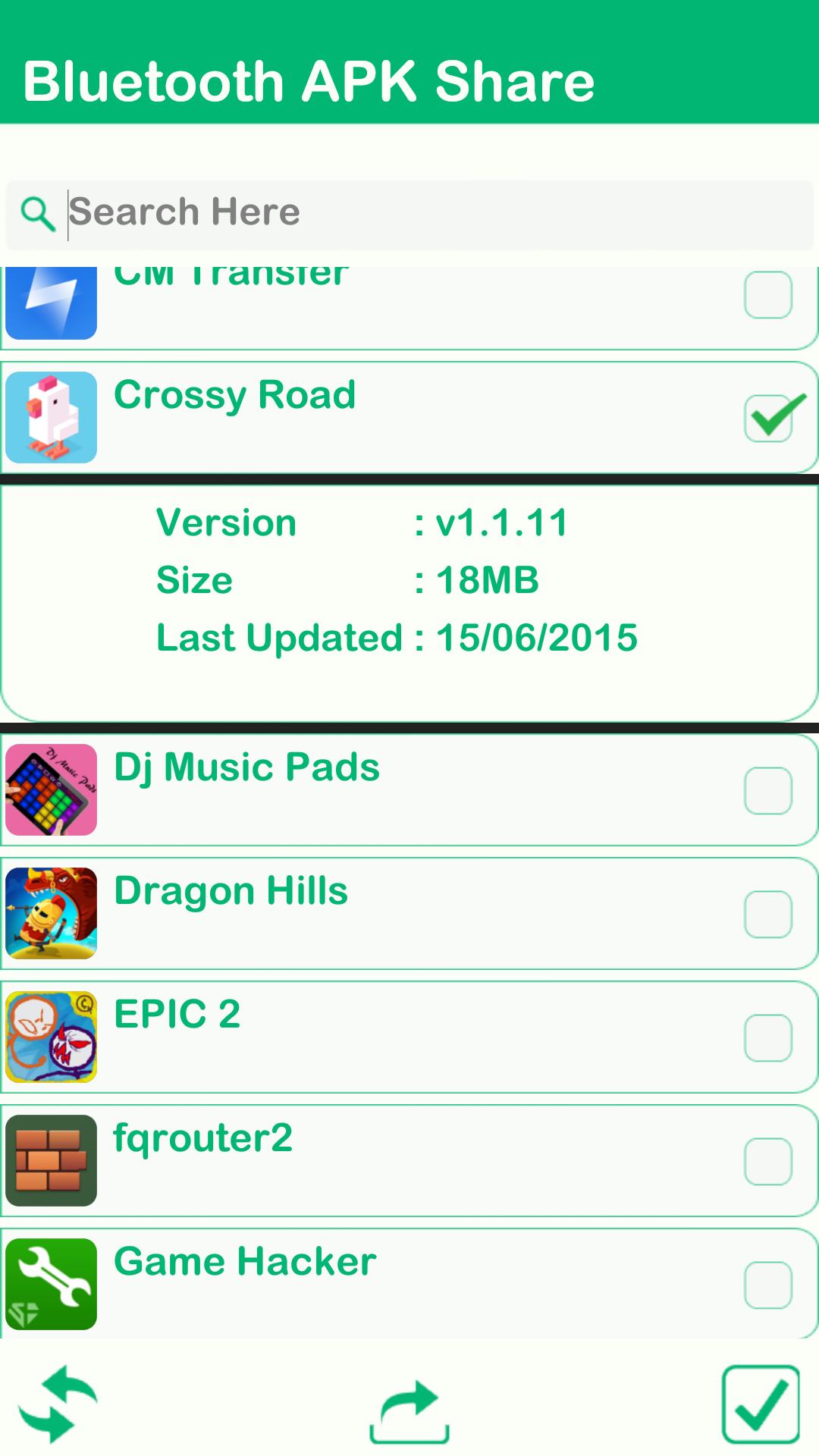 Bluetooth APK Share