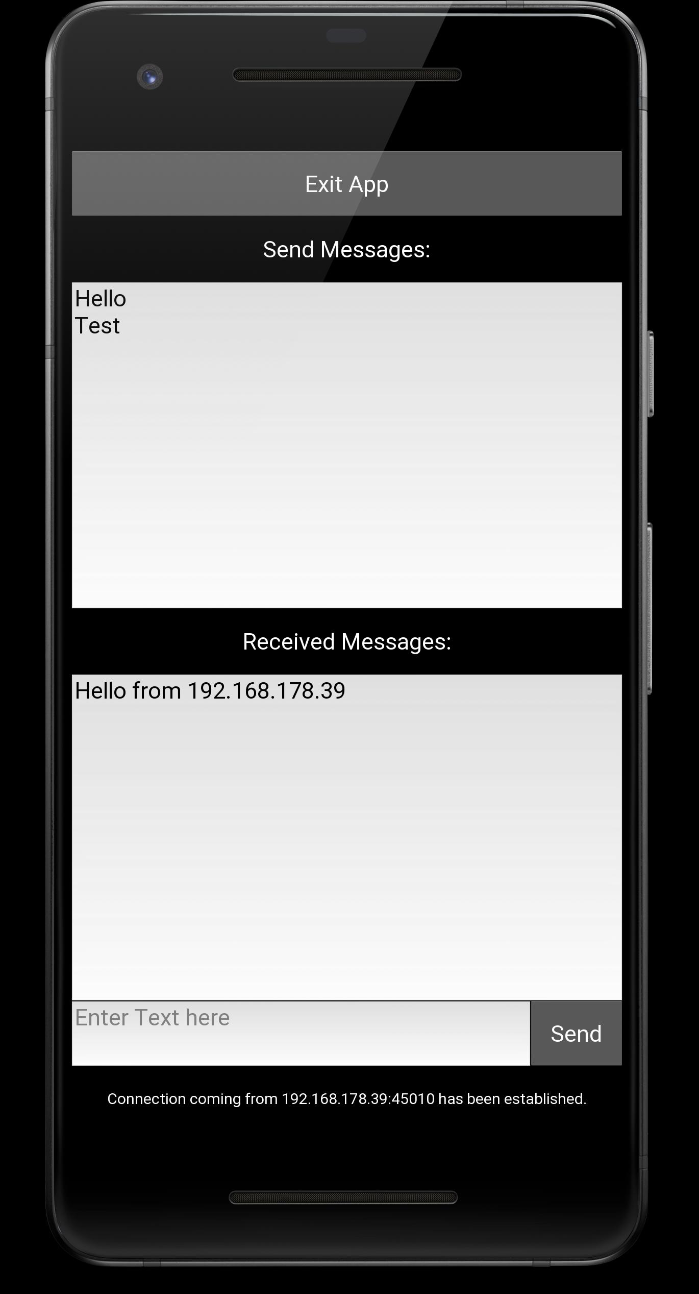 IPV4 Text Chat