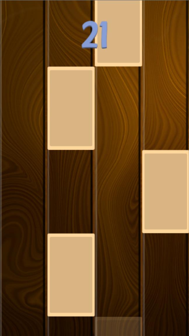 Dua Lipa - IDGAF - Piano Wooden Tiles