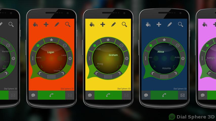 Dial Sphere 3D