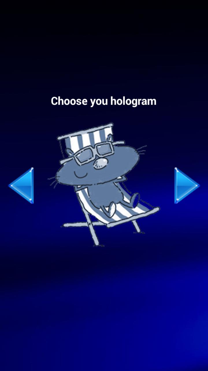 Cats holograms