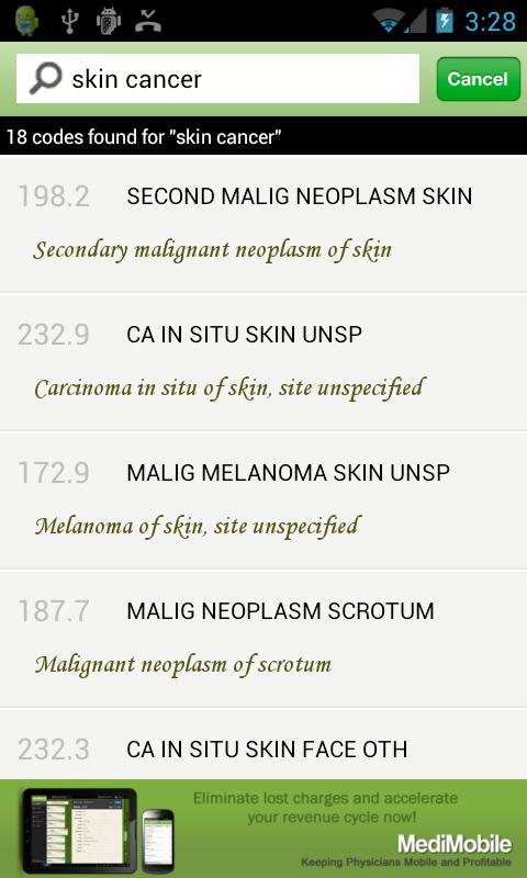 ICD9 Search