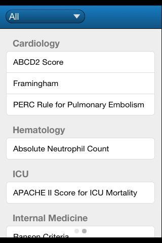 Octomed - Clinical Calculators