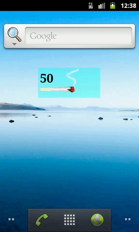 Joint (ganja) Battery Widget