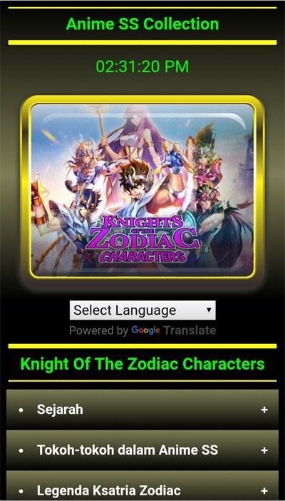 SS Knight Character