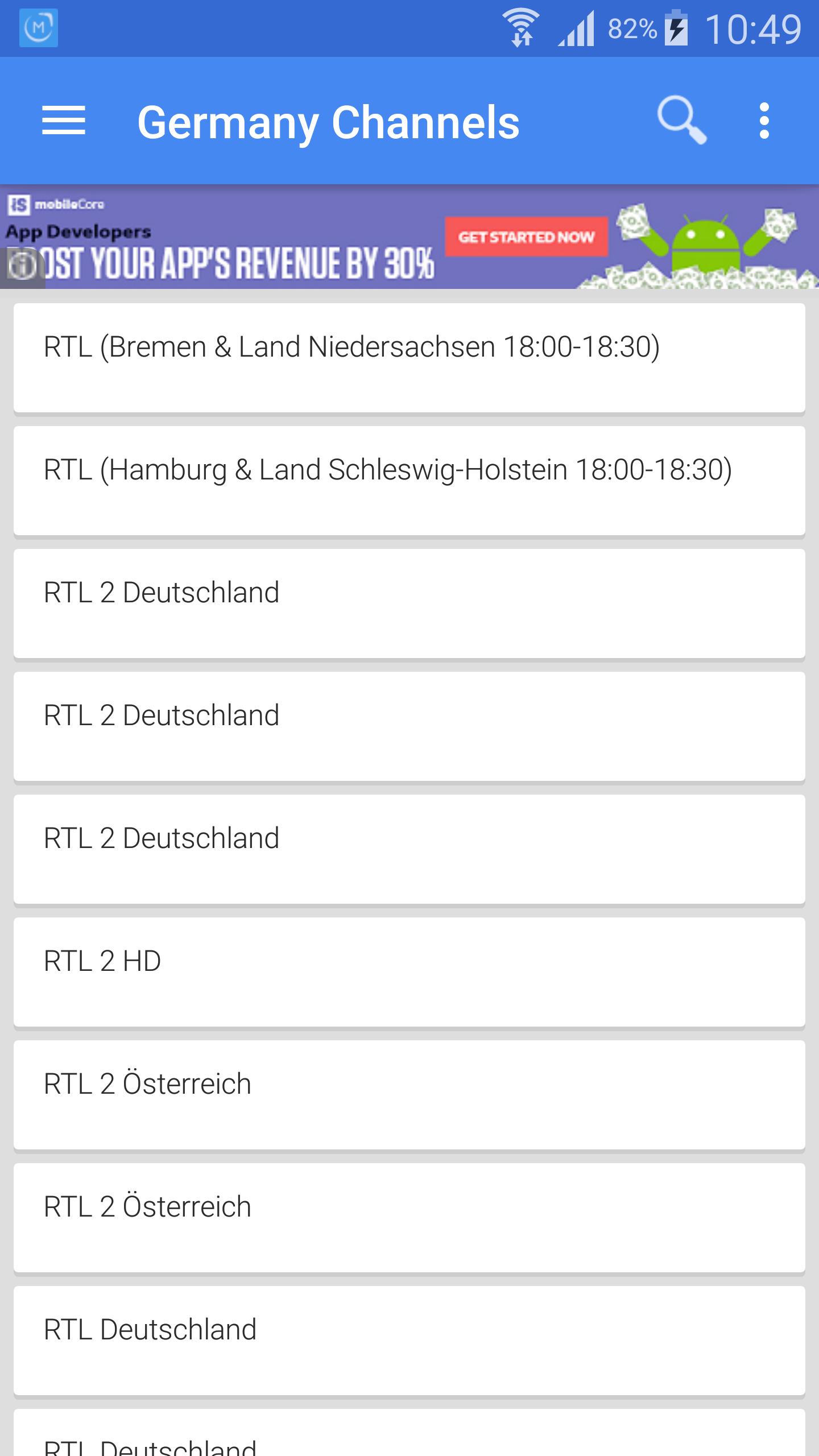 Germany TV Channels