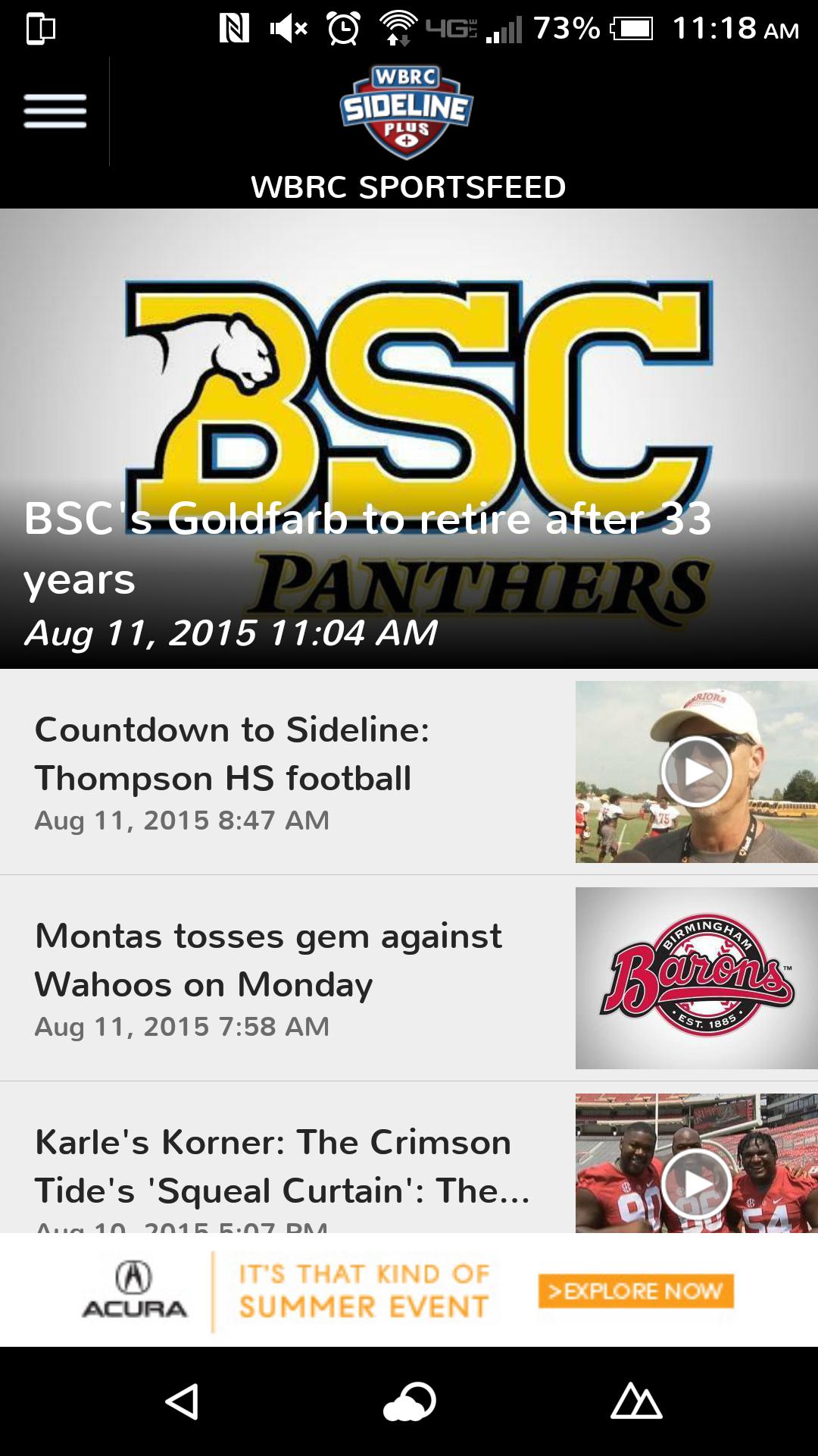 WBRC FOX6 Sideline Plus