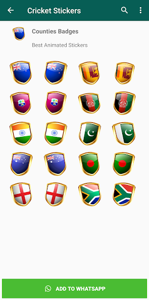 Cricket Stickers