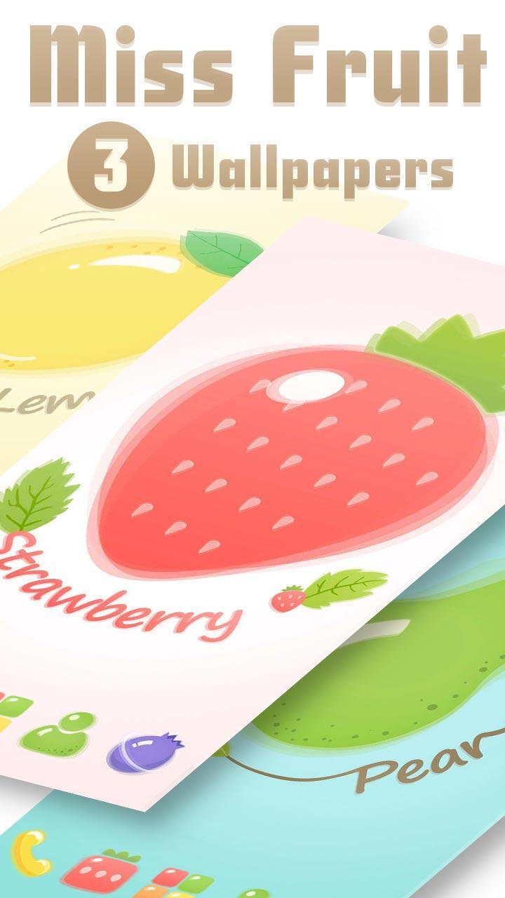 Miss Fruit GO Launcher Theme