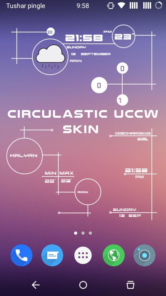 Material Design Uccw Skin free