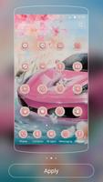 Theme Pink Lamborghini car