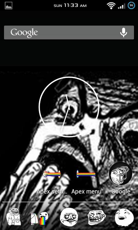 Meme Rage Face Apex Theme Free