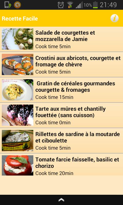 Easy recipe