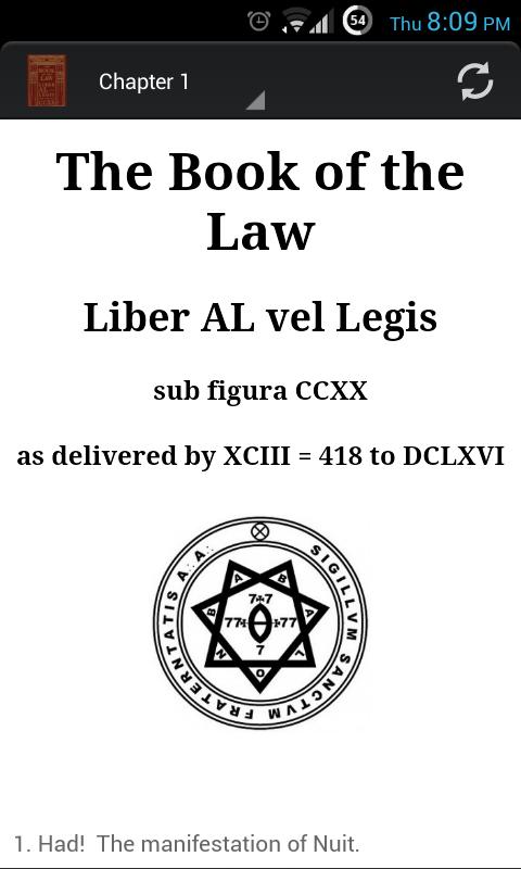 Liber Al vel Legis