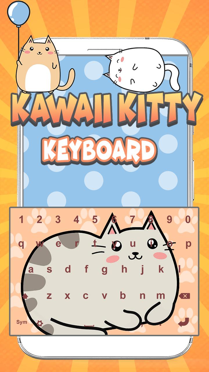 Kawaii Kitty Keyboard Style