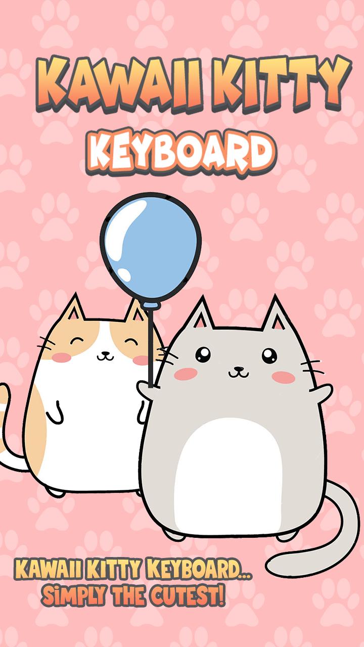 Kawaii Kitty Keyboard Style