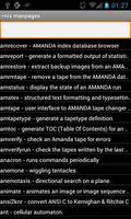 Linux/Unix manpages