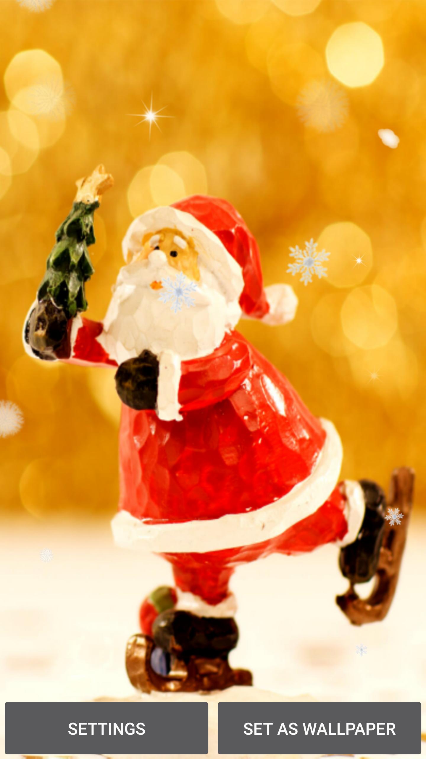 Santa Live Wallpaper