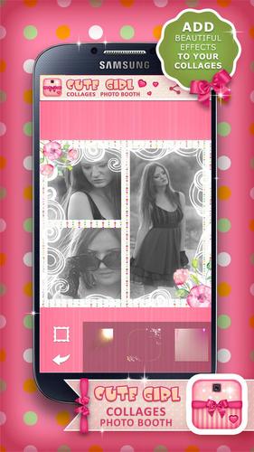 Cute Girl Collages Photo Booth