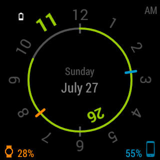 Chrono Watch Face