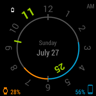Chrono Watch Face