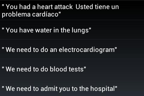 Medical Expressions Eng-Spa
