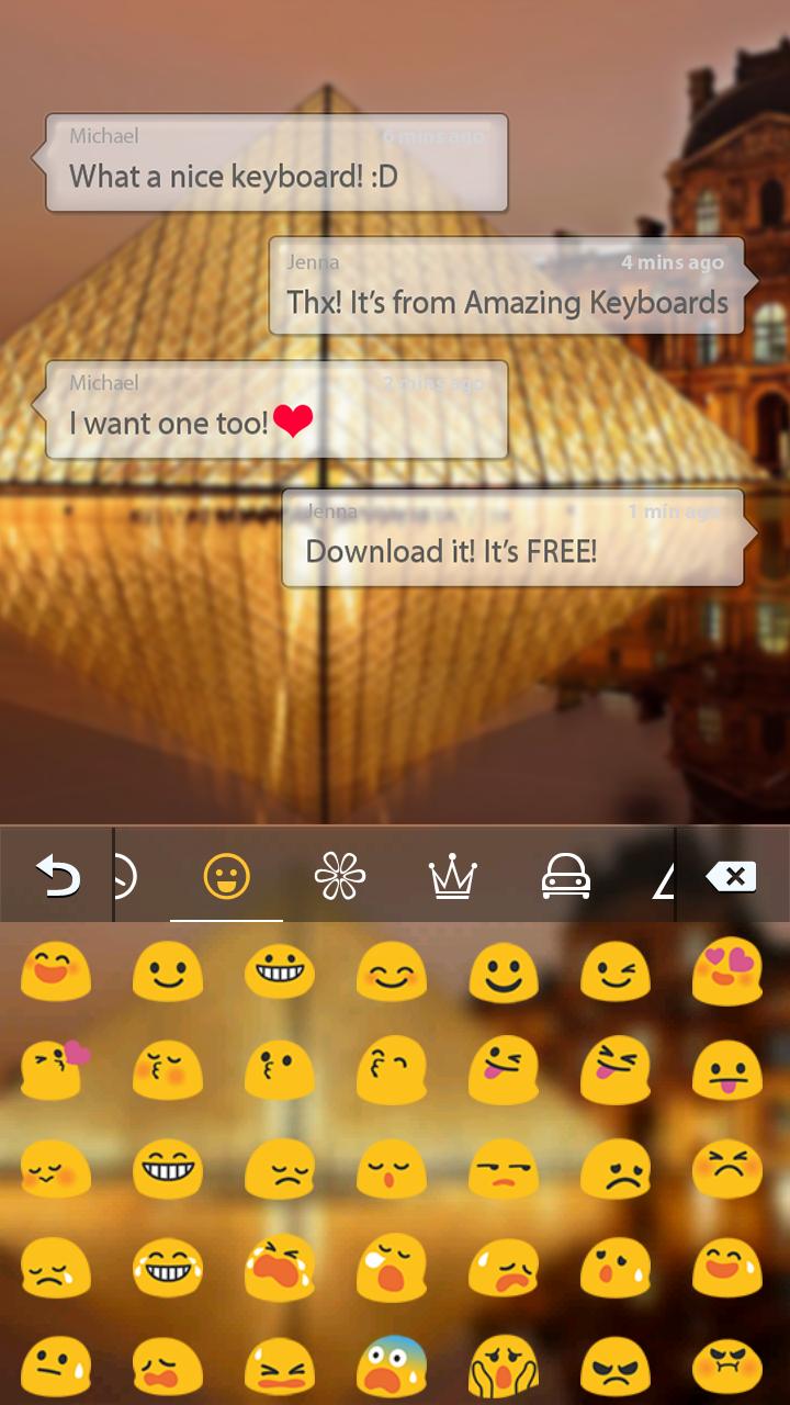 Paris Night GO Keyboard