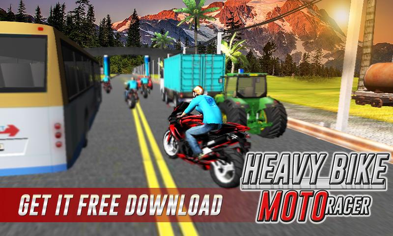 Free Traffic Rush Rider Motorbike Racing