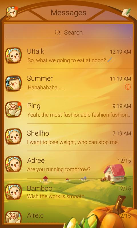 (FREE)THANKS GO SMS THEME