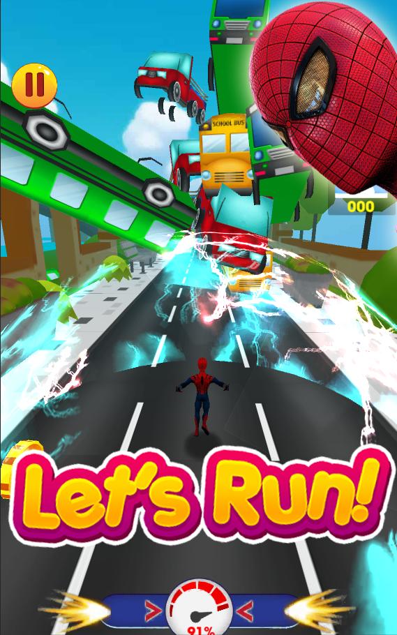 Subway SpiderVerse Rush: avenger spiderman 3D Game