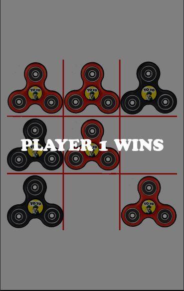 Tic Tac Toe - Spinner