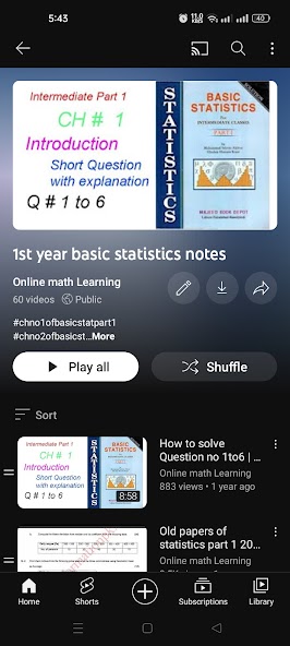 Basic Stat 11 & 12 key & book