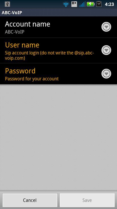 ABC-VoIP SIP phone dialer