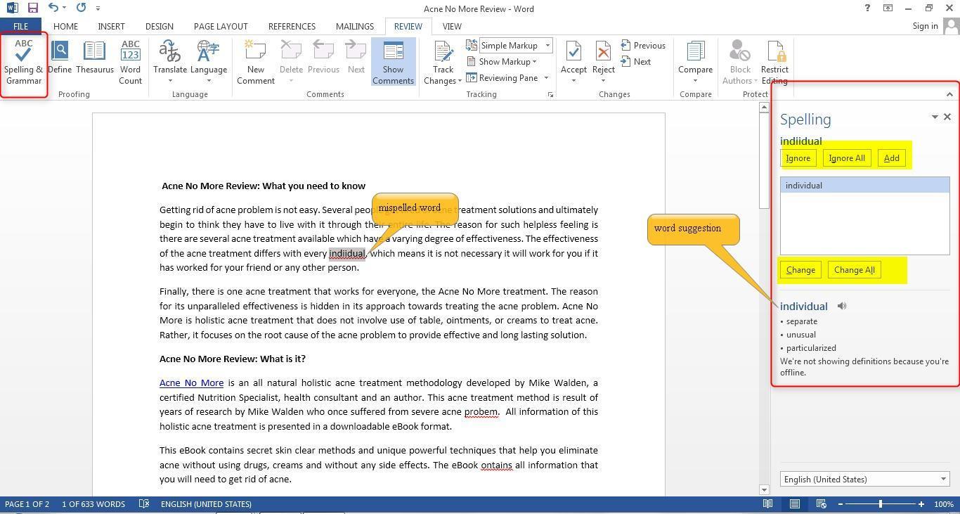 MIS Word 2013 Tutorial