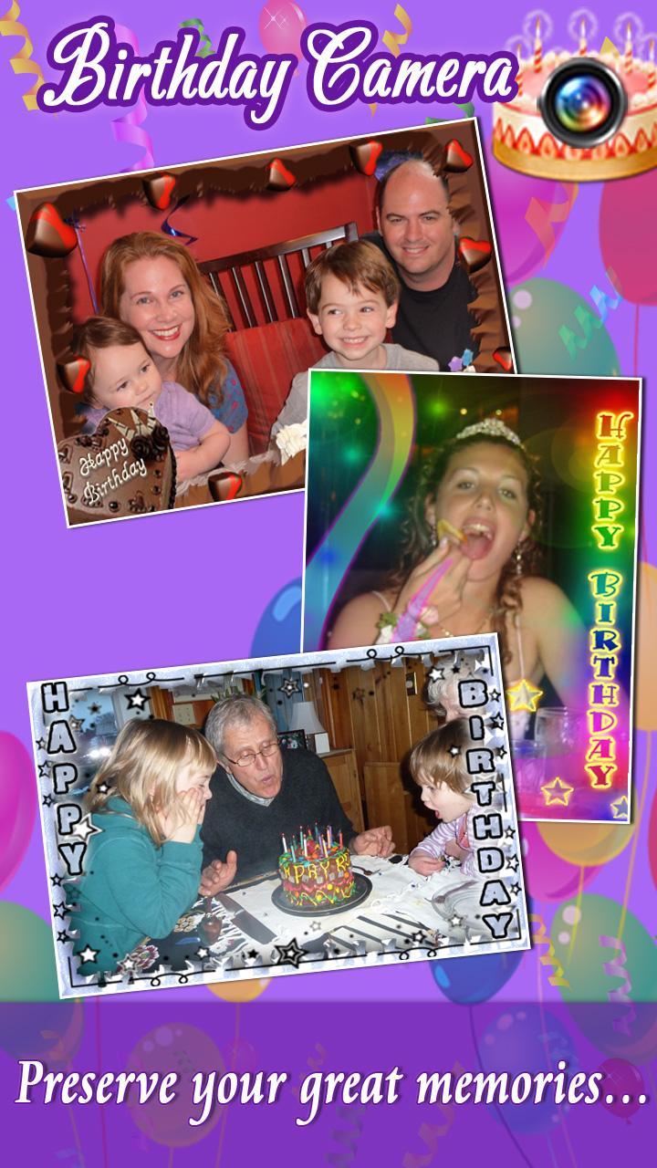 Birthday Camera