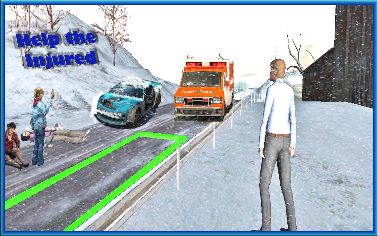 Snow blower Truck Rescue Ops