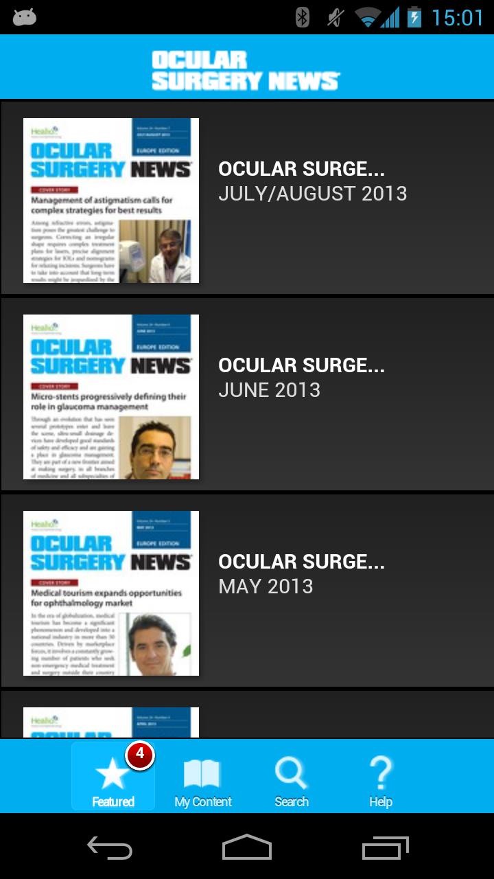 Ocular Surgery News Europe