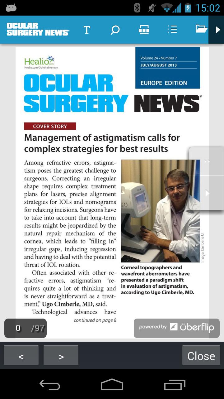 Ocular Surgery News Europe